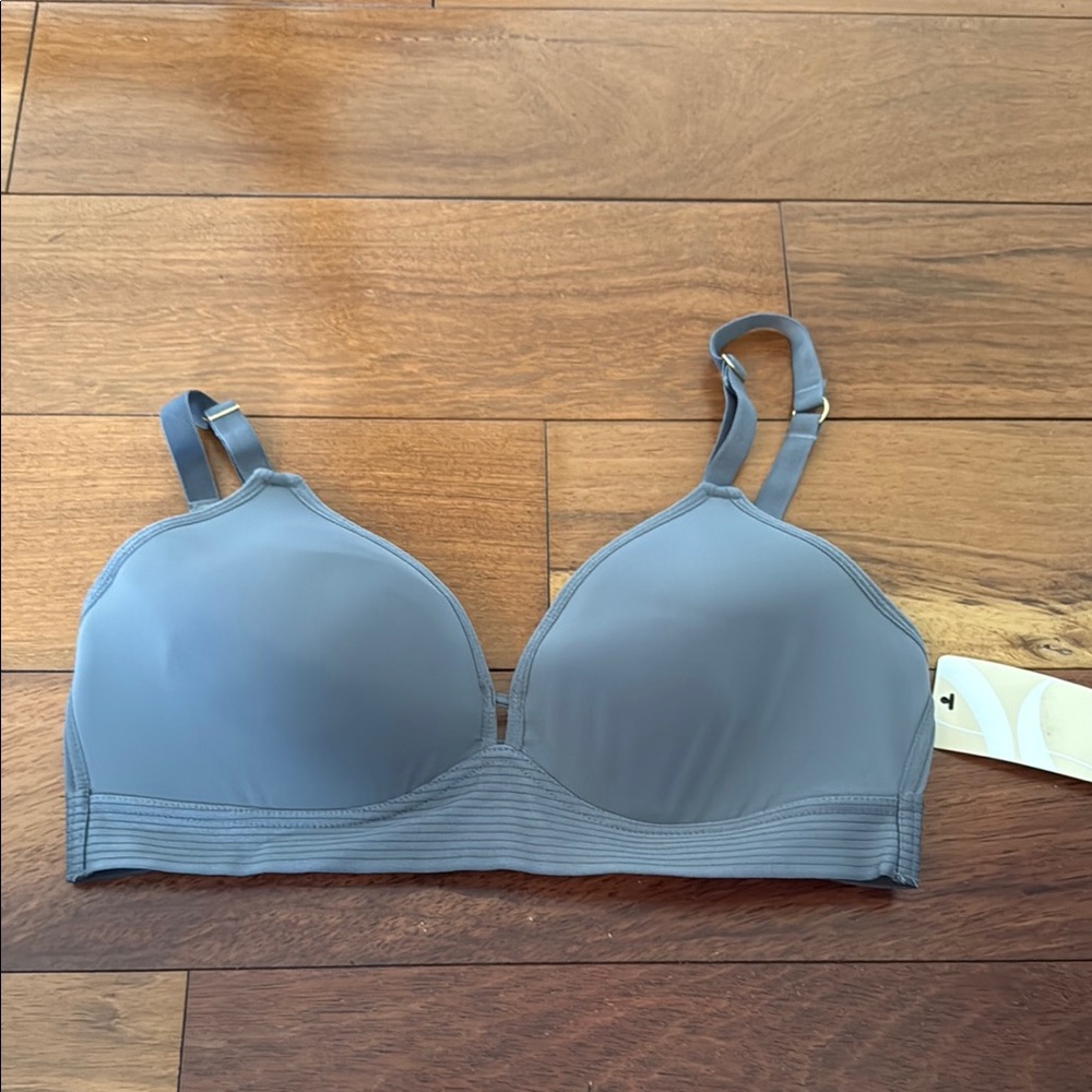 Lively Gray Seamless T-Shirt Bra Full Coverage